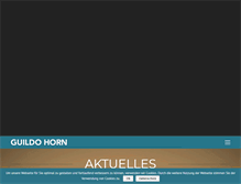 Tablet Screenshot of guildo-horn.com